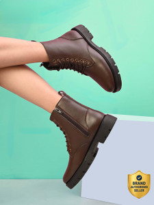 Roadster Brown Casual Boots For Women Boots For Women