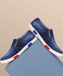 KRAFTER Canvas  Loafers For Men