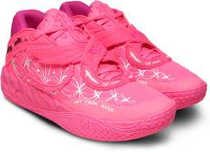 PUMA MB.05 Fast & Furious MIA Basketball Shoes Men Pink - Image 6