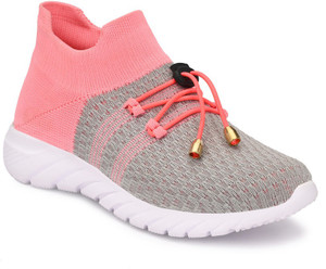 TECHNOFIT Women's Knitted Slip-On Dancing|Running|Gym|Sports shoes Slip On Sneakers For Women