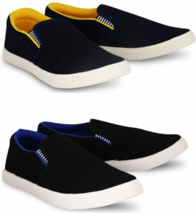 WELDONE 2 Pair Combo Trendy & Stylish Loafers For Men
