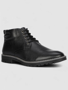 Bata KNOX LEATHER Boots For Men Black - Image 6