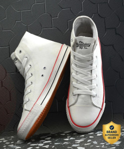 Roadster Men White Colourblocked Casual Sneakers - Image 6