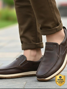 Roadster Men's Brown Loafers - Image 6