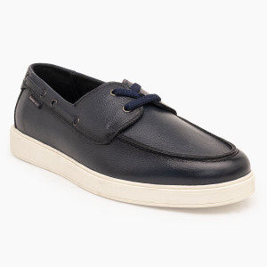 THOMAS CRICK Genuine Leather Boat Shoes For Men