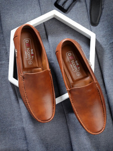 action Lightweight | Comfortable | Trendy | Daily Wear | Synthetic Leather Loafers For Men