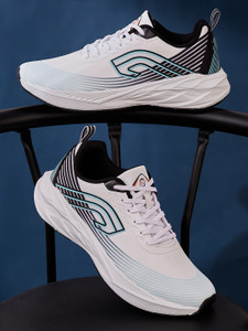 CAMPUS BAIT Running Shoes For Men White - Image 6