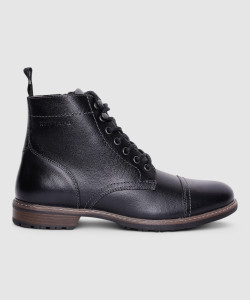 RED TAPE Men's Ankle Length Boots (Black, UK 10) - Image 1