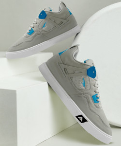 asian Skypee-32 Grey Highneck Canvas,Loafers,Walking,Stylish Sneakers Sneakers For Men