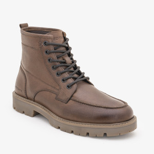 RED TAPE Men's Red Casual Biker Boots - Image 6