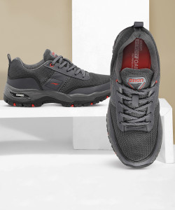 asian Everest-02 Grey Trekking,Gym,Sports,Stylish with extra Comfort Outdoors For Men