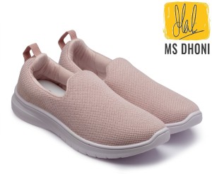 asian Melody-71 Baby Pink Sports,Slip-On,Training,Gym, Slip On Sneakers For Women