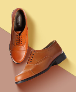 Fortune By Liberty 7168-03-TAN Lace Up For Men