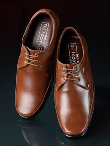 action DOTCOM SR-153 Classic Comfortable Retro Durable Formal Lace-Up Derby For Men