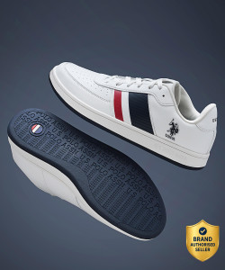 U.S. POLO ASSN. Men's White Sneakers - Image 6