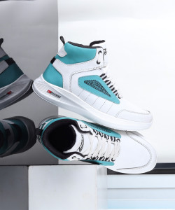 Zixer High Ankle Spark Dancing Shoe/Trend Dancing Shoe/Spark Funky Casual Shoe For Boy High Tops For Men