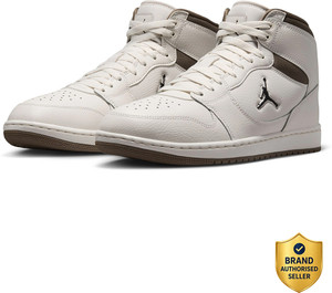 NIKE Jordan Court Connect Mid Sneakers For Men Gray - Image 6