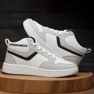 URBANBOX Men's White Sports Running Shoes - Image 5