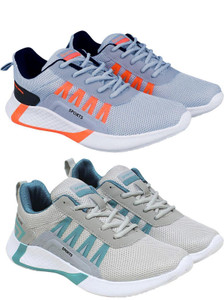 Birde Combo Pack of 2 Casual Shoes Sneakers For Men