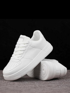 Labbin White Casual Sneakers - Image 6