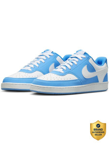NIKE Court Vision Low Basketball Shoes For Men Blue - Image 6