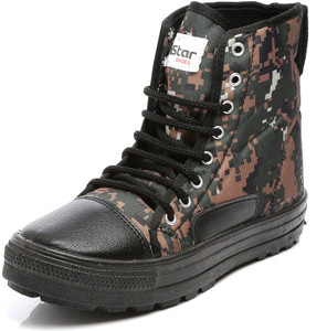 Unistar Hiking & Trekking Shoes with Anti-Slip and Extra-Comfortable Sole | Jungle Boots For Men