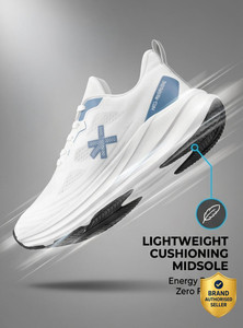 HRX by Hrithik Roshan Men's White Running Shoes - Image 5