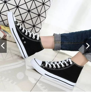 ALKERA High Tops Unisex Black - Image 6