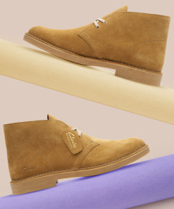 CLARKS Desert Boot 2 Oakmoss Suede Party Wear For Men