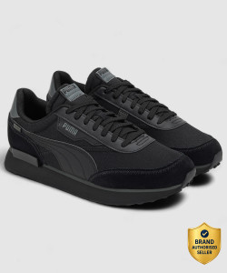 PUMA Future Rider Play On Black Sneakers For Men - Image 6
