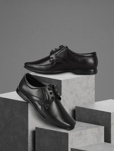 Paragon Men's Lace Up Formal Shoes | Durable, Sturdy Outdoor Wear Derby For Men