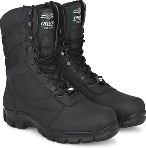 OMEE GOLD Tactical Combat Army/Military (Ring) Boots For Men