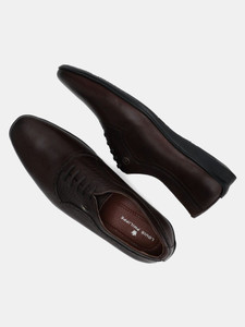 LOUIS PHILIPPE Premium Leather Breathable Anti-Slip Flat Heel Formal Oxford For Men