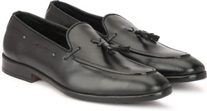 PROVOGUE Genuine Leather Tassel Loafers Loafers For Men