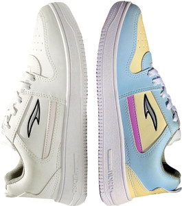 asian Thunder-01 White Color Change Sneakers,Casuals,Loafer Sneakers For Men