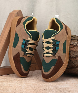 Roadster Colorblocked Party Wear Casual Sneakers For Men