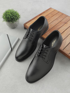 LIBERTY Fortune HML-11E Formal Lacing Shoes With PU Sole | Lightweight and Comfortable Oxford For Men