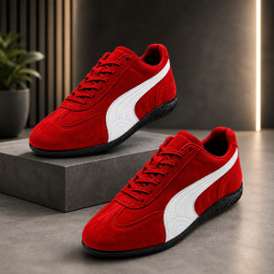 ZAVRO Sneakers for Men Red - Image 6