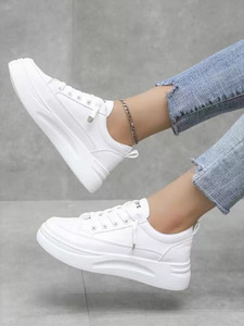 Layasa Casual Sneakers White Shoes For Girls And Sneakers For Women