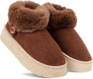 Cassiey Comfortable Indoor/Outdoor Winter Fur Snow Boot Womens Slip on Thick Sole Shoes Casuals For Women