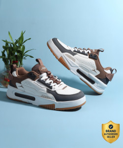 JQR SIGNATURE Men's White Sneakers - Image 6