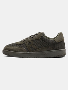 Rare Rabbit Rare Rabbit Men's Flint Olive Lace-Up Closure Sneaker Sneakers For Men