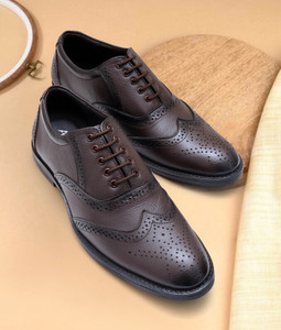 Aramish Genuine Leather Office | Lace-up | Formal Brogues For Men