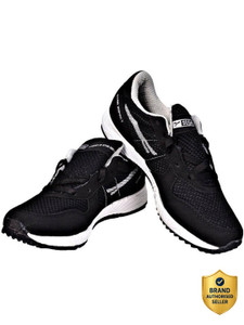 SEGA Multi purpose Black Marathon Walking Shoes For Men