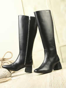 EL PASO Knee Length Outdoor Trendy Lightweight Soft Cushioned Footbed Boots For Women