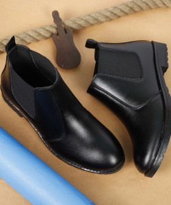 BRANDIGO Versatile Style: Ideal for casual, formal, and party wear occasions. Boots For Men