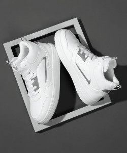 kardam&sons kardam&sons luxury fashionable Stylish Light Weight Sneakers white High Tops For Men