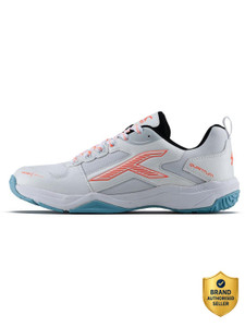 Hundred Quantum Badminton Shoes For Men White - Image 6