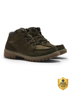 WOODLAND Outdoor Durable Comfortable Everyday High Ankle Boots For Men