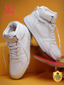 Asian Mens High Top Casual Chunky Sneakers - Image 6